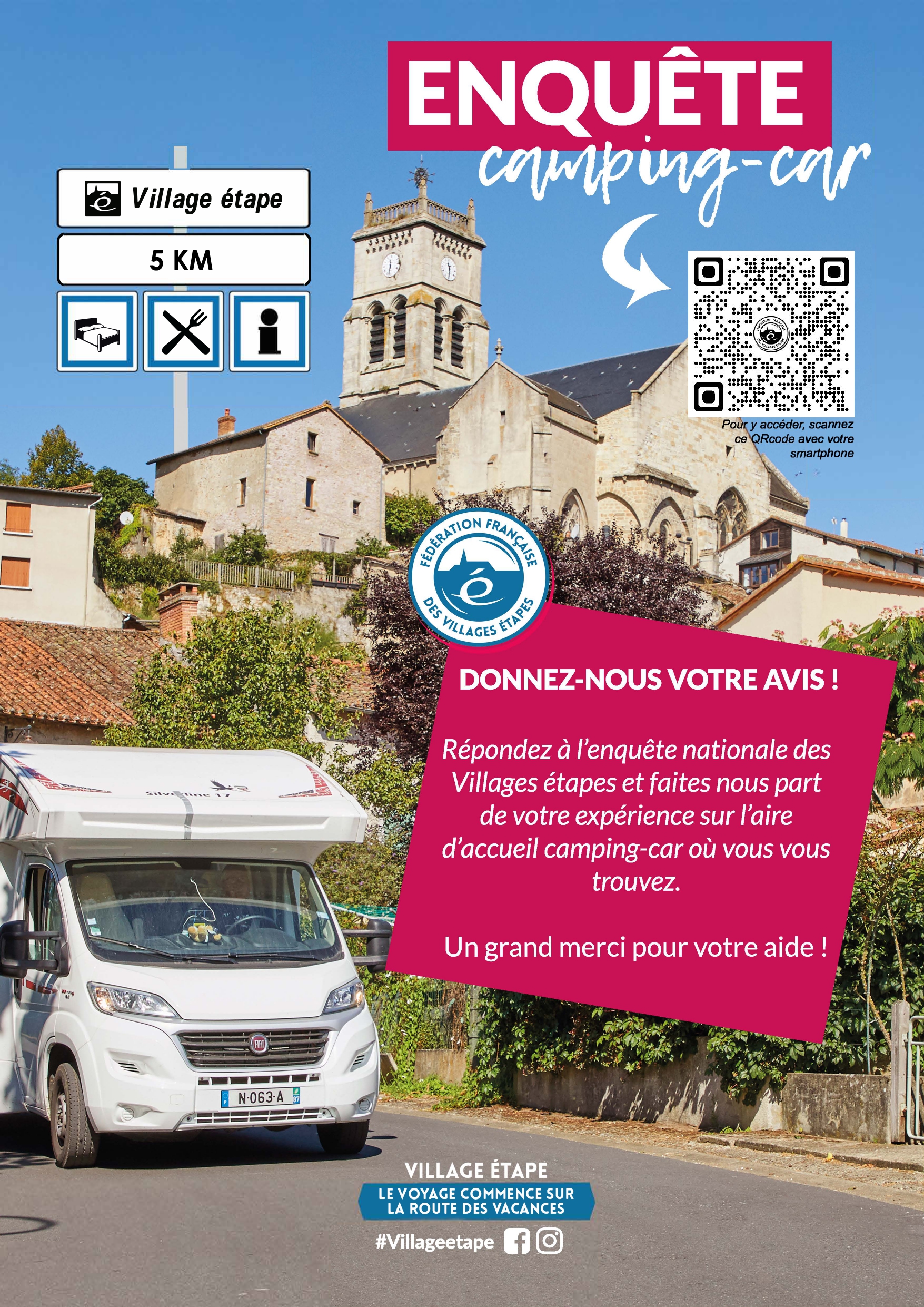 Visuel non libre de droit  - Village Etape