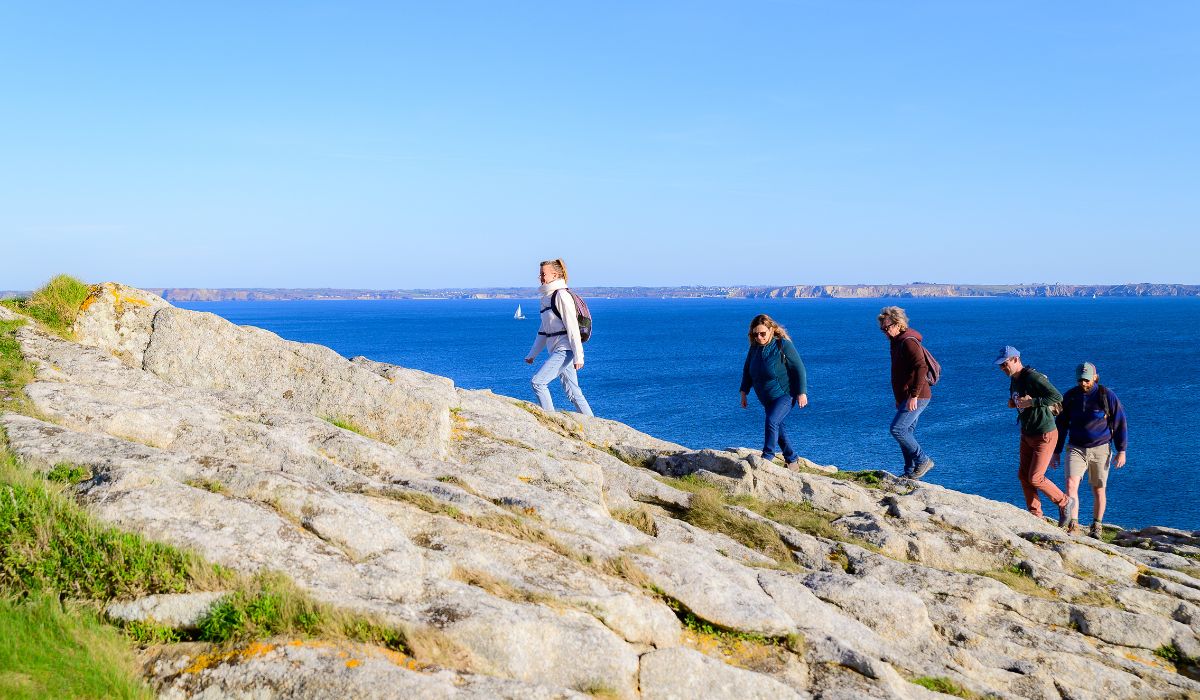 Randonnées bien-être Terre d'écume sur le GR34
