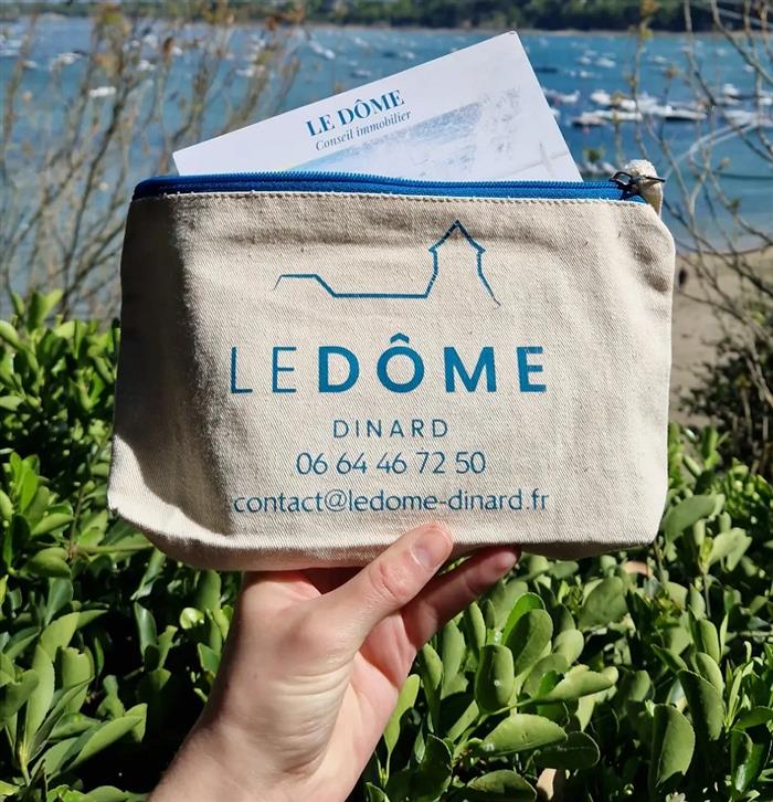 3 Pochette logotée Le Dôme - Dinard - 