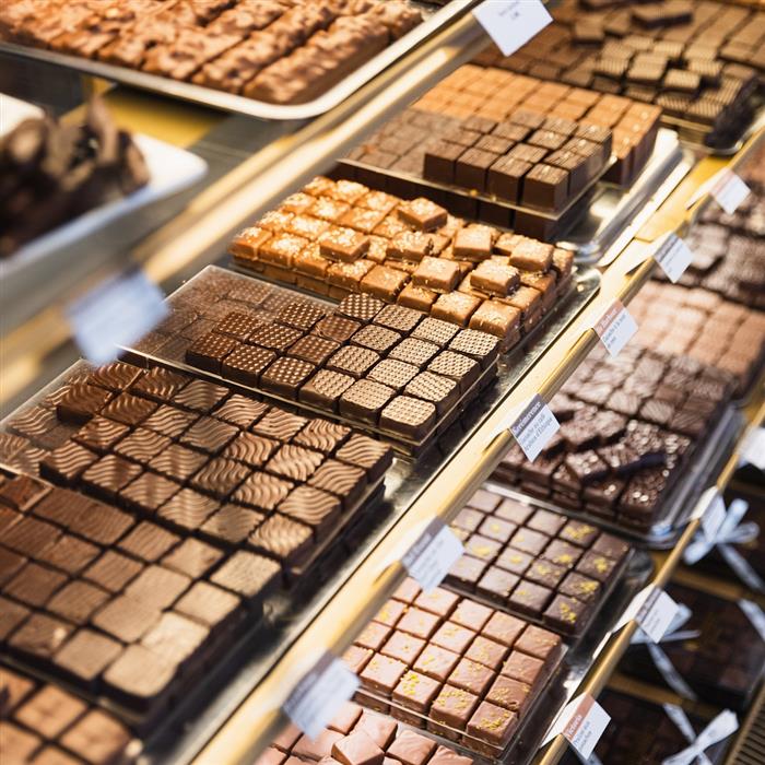 32 variétés de bonbons chocolatés - 