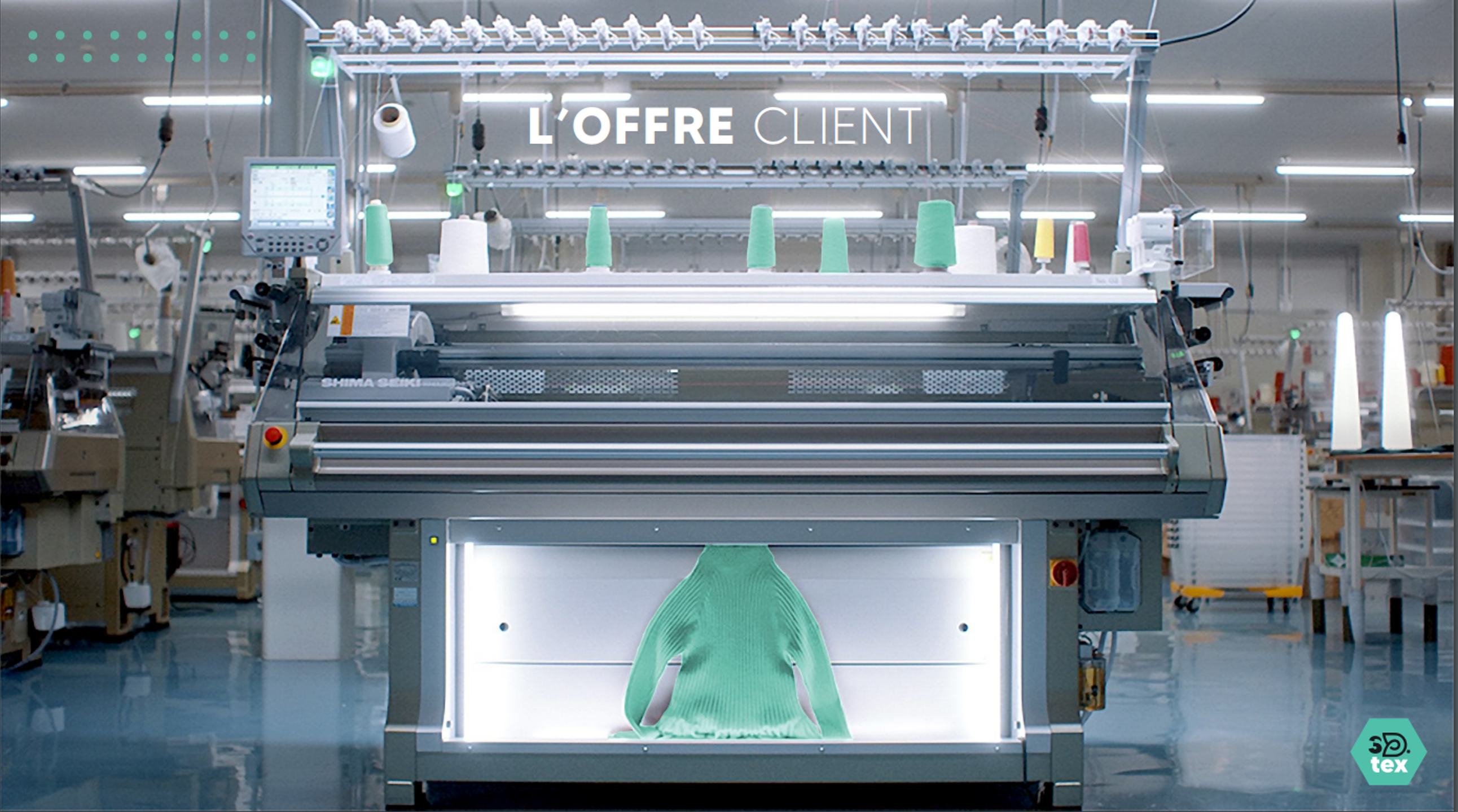 Visite de l'atelier 3D TEX