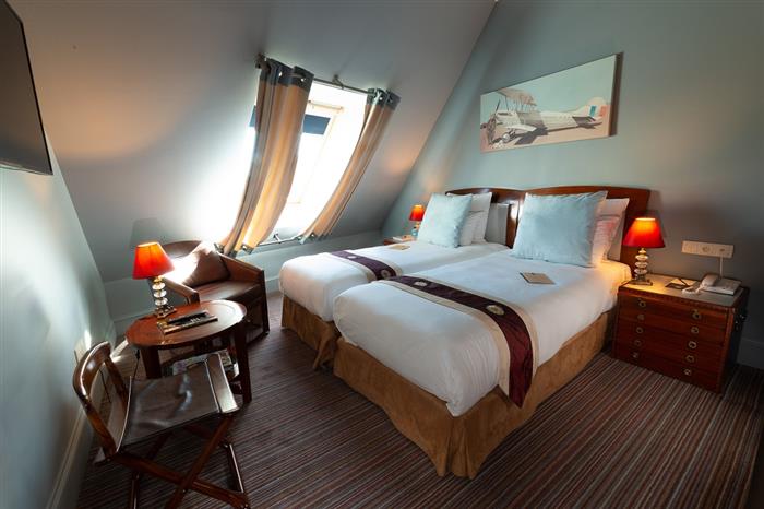 5 - Chambre classique, Royal Emeraude, Dinard  - ©Yann Richard