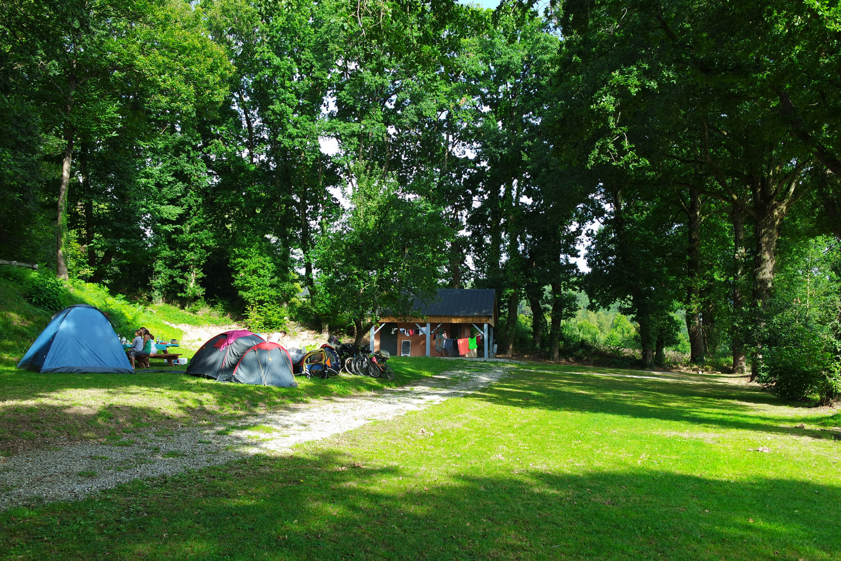 Aire naturelle de camping Saint-Aignan