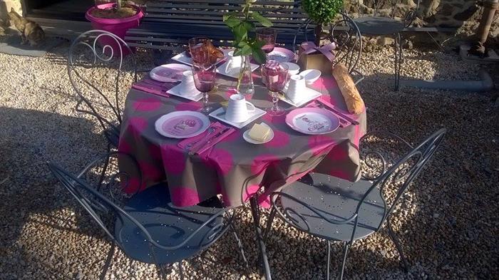 Au-Jardin-d-Eloise-Bourchenin-Corinne-et-Philippe-Tremereuc-table-de-jardin - © Philippe Bourchenin - 2018