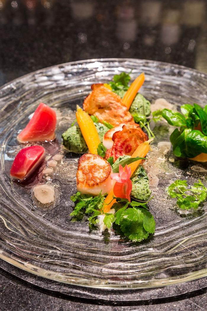 Bistro Autour du Beurre plat  - @Thomas Pellan BD