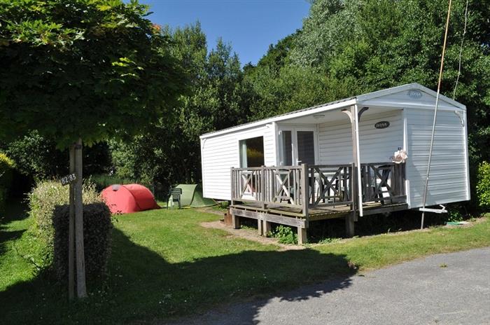 Camping-Le-Villeu-Lancieux-mobilhome-3 - ©Camping le Villeu