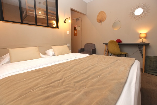 Chambre Fam 2 HOTEL LES ALIZES DINARD - Hôtel Les Alizés