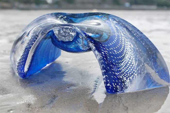 Chantal-Royant-sculpture-bleue - ©Chantal Royant