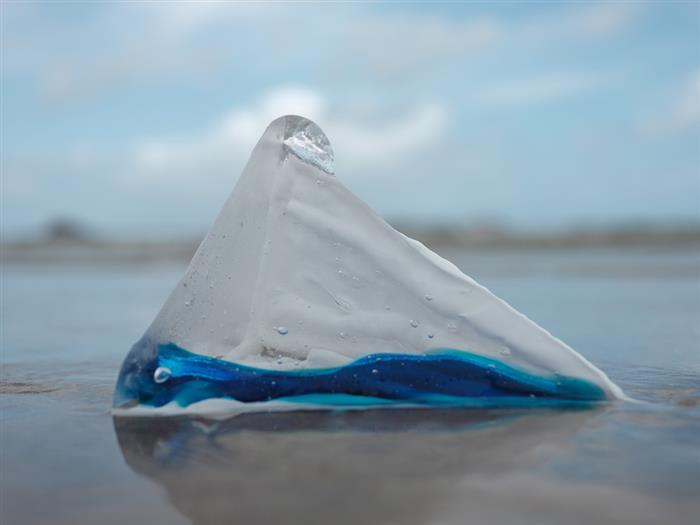 Chantal Royant sculpture glacier - ©Chantal Royant