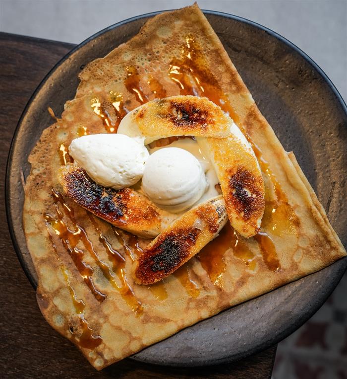 Crepe banane Breizh Café Dinard  - ©dlmns