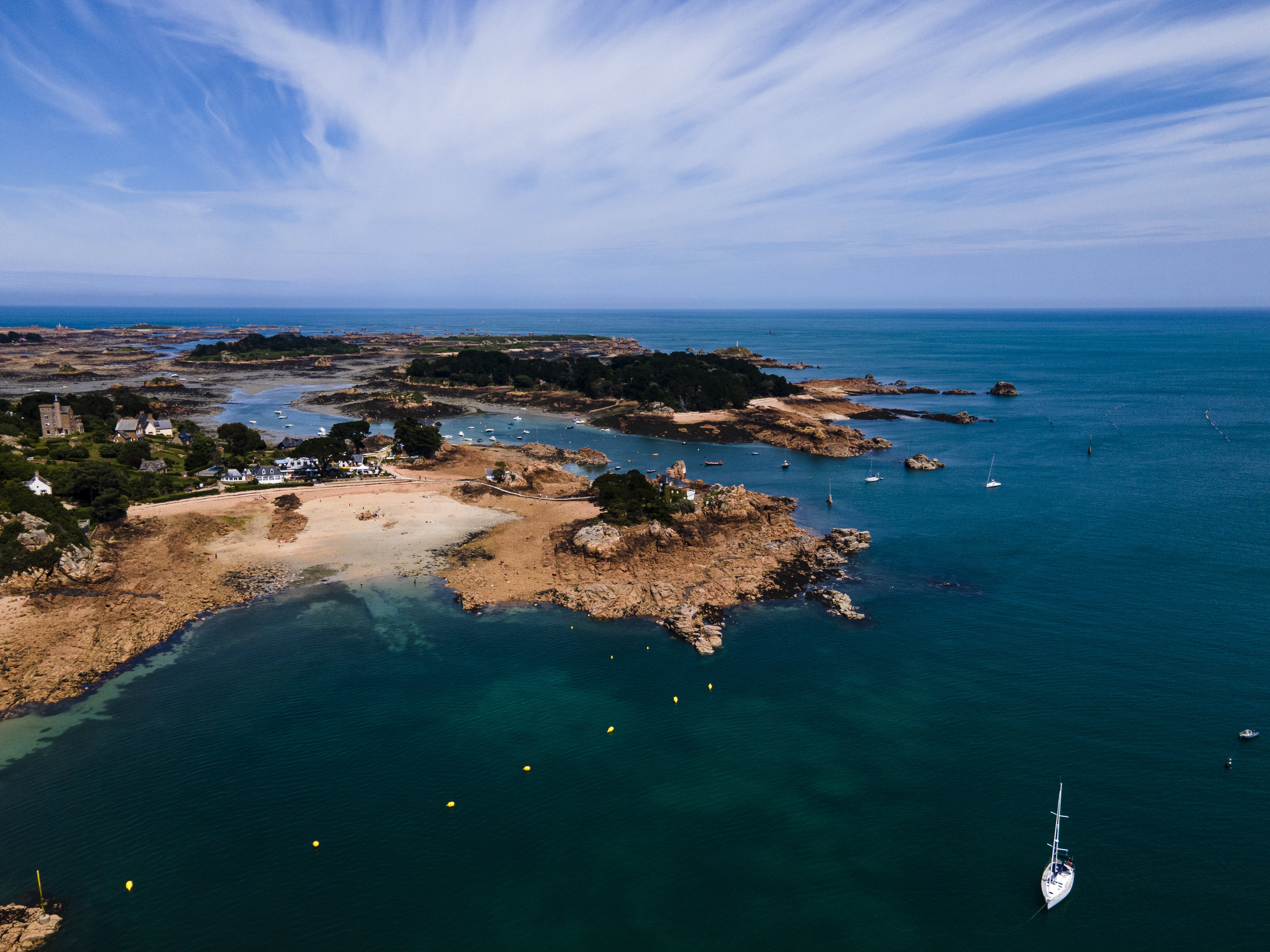 Visuel non libre de droit  - Sur Mer Bréhat