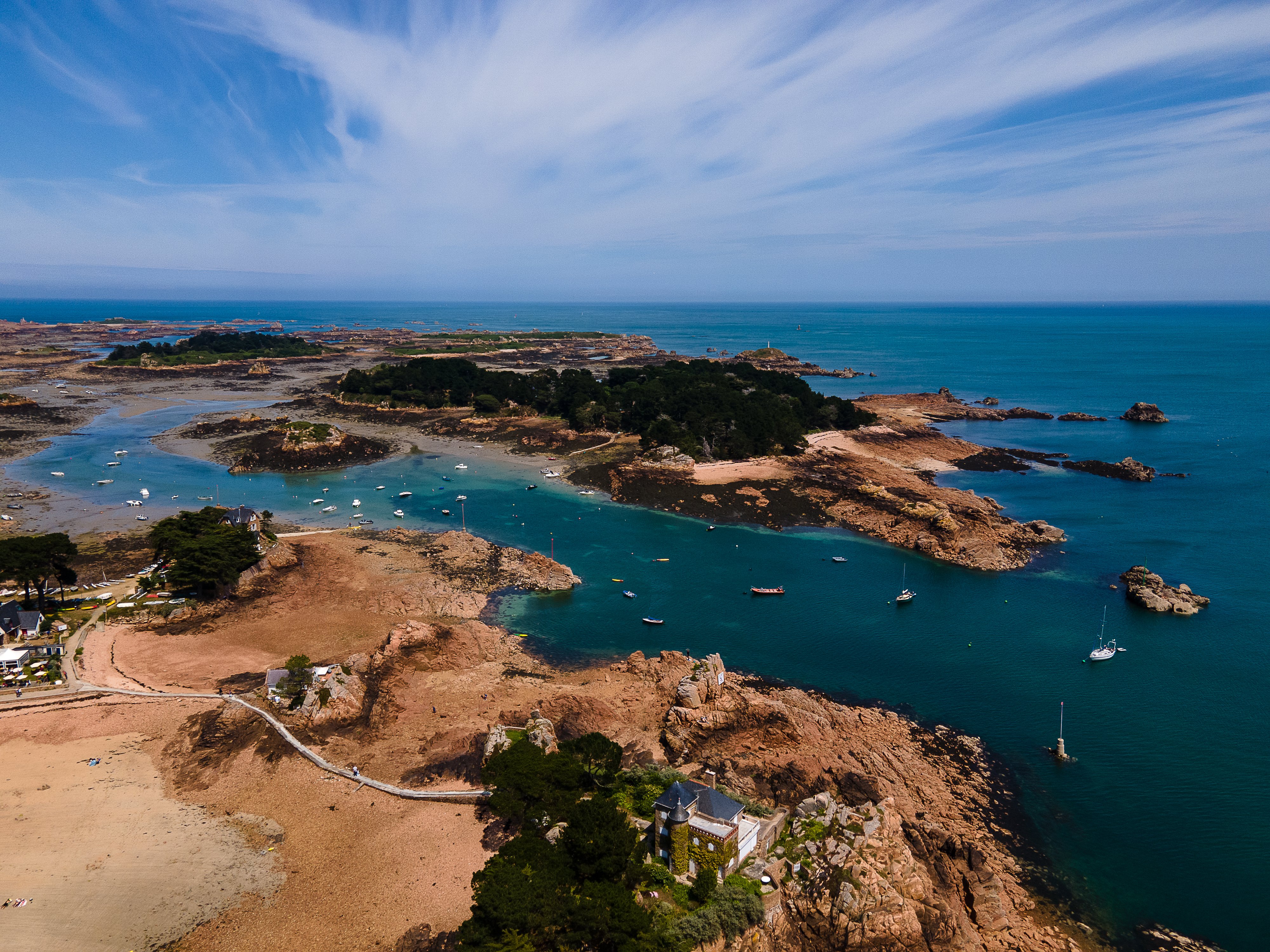 Visuel non libre de droit  - Sur Mer Bréhat