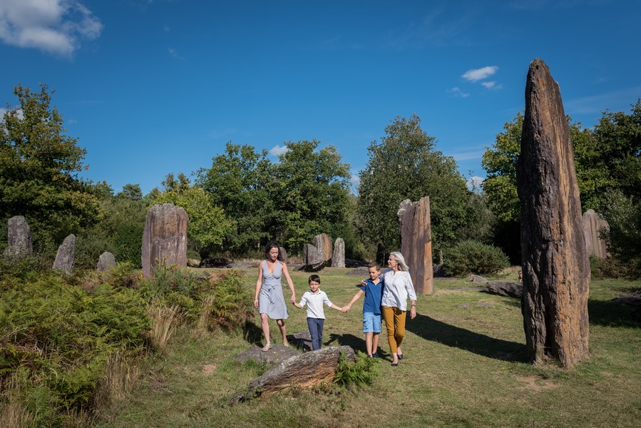 Menhirs de Monteneuf-Brocéliande-Bretagne