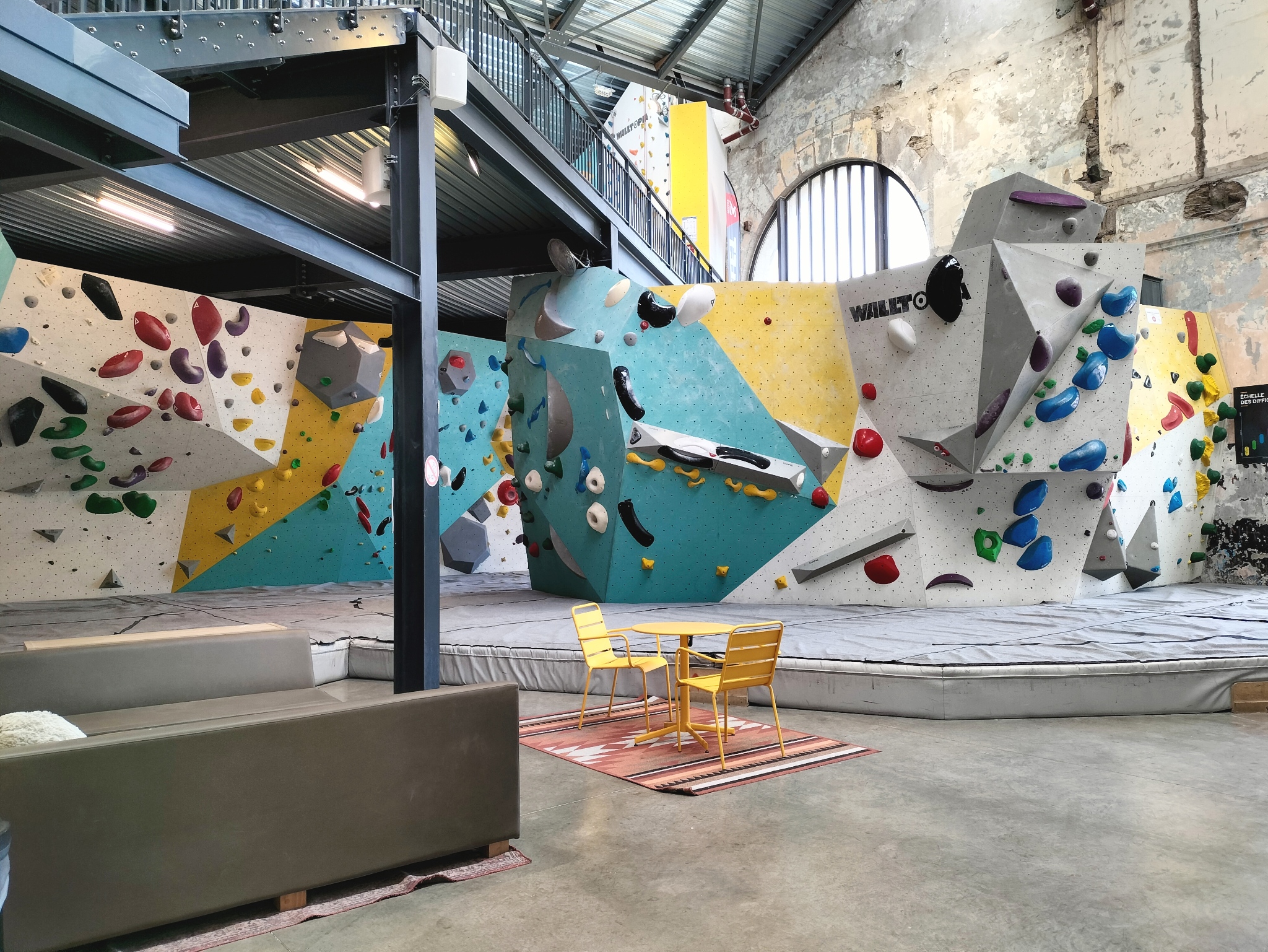 Espace de bloc adulte