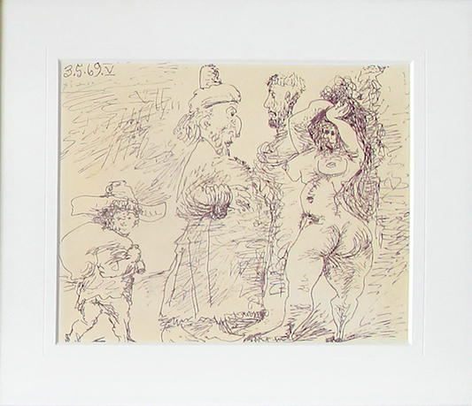 GALERIE DANIEL BESSEICHE DINARD  PICASSO - ©Galerie Daniel Besseiche