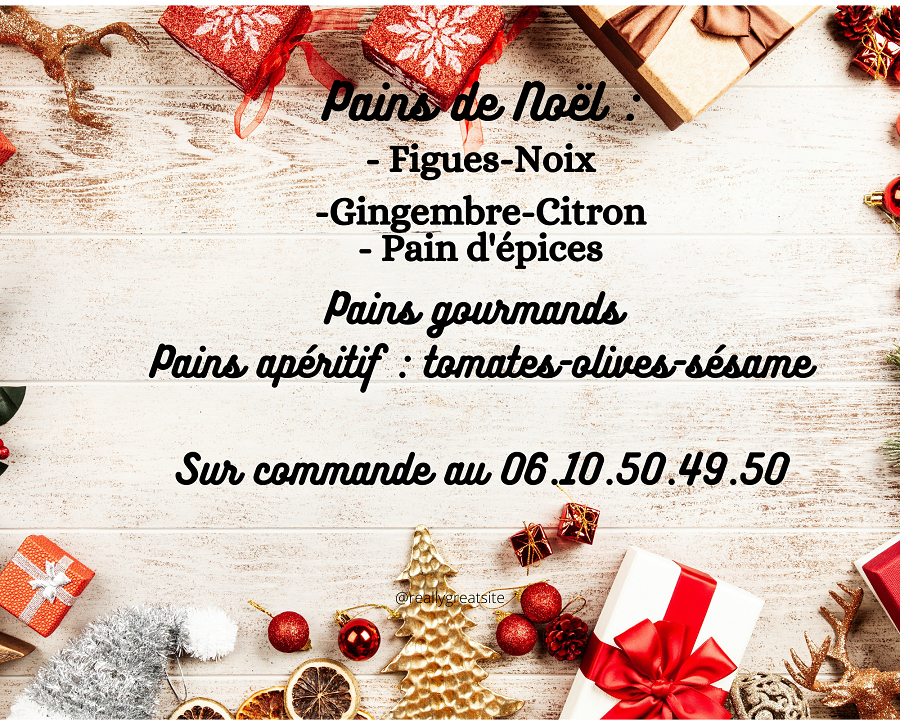 Visuel non libre de droit  - Boulangerie Hier et 2 Mains
