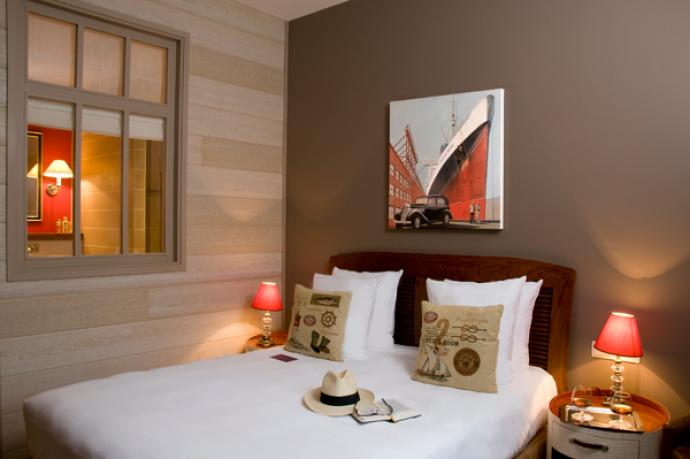 Hotel-Royal-Emeraude-Dinard-chambre-double - ©Hôtel Royal Émeraude