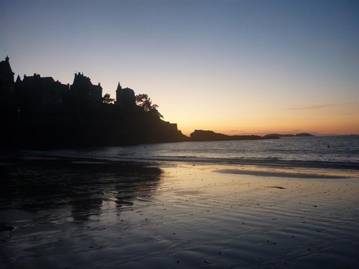 Plage de l'Écluse à Dinard - ©DCET