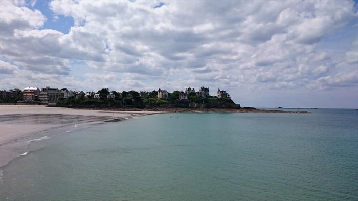 Plage de l'Écluse à Dinard - ©DCET