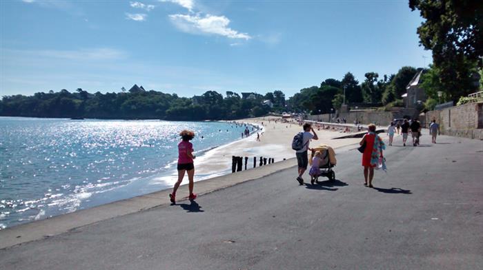 Plage du Prieuré à Dinard - © Dinard Émeraude Tourisme