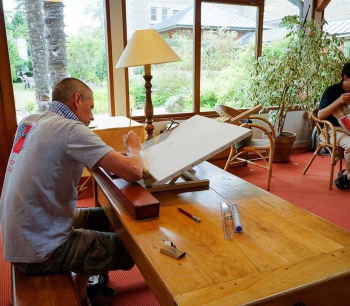 Maison-Saint-Francois-Dinard-Peinture - Tous droits réservés