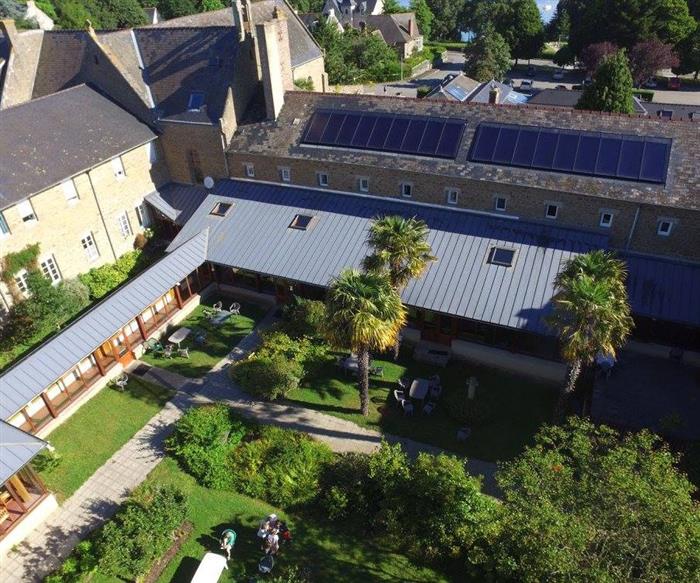 Maison-Saint-Francois-Dinard-Vue-aerienne - ©Maison Saint-François