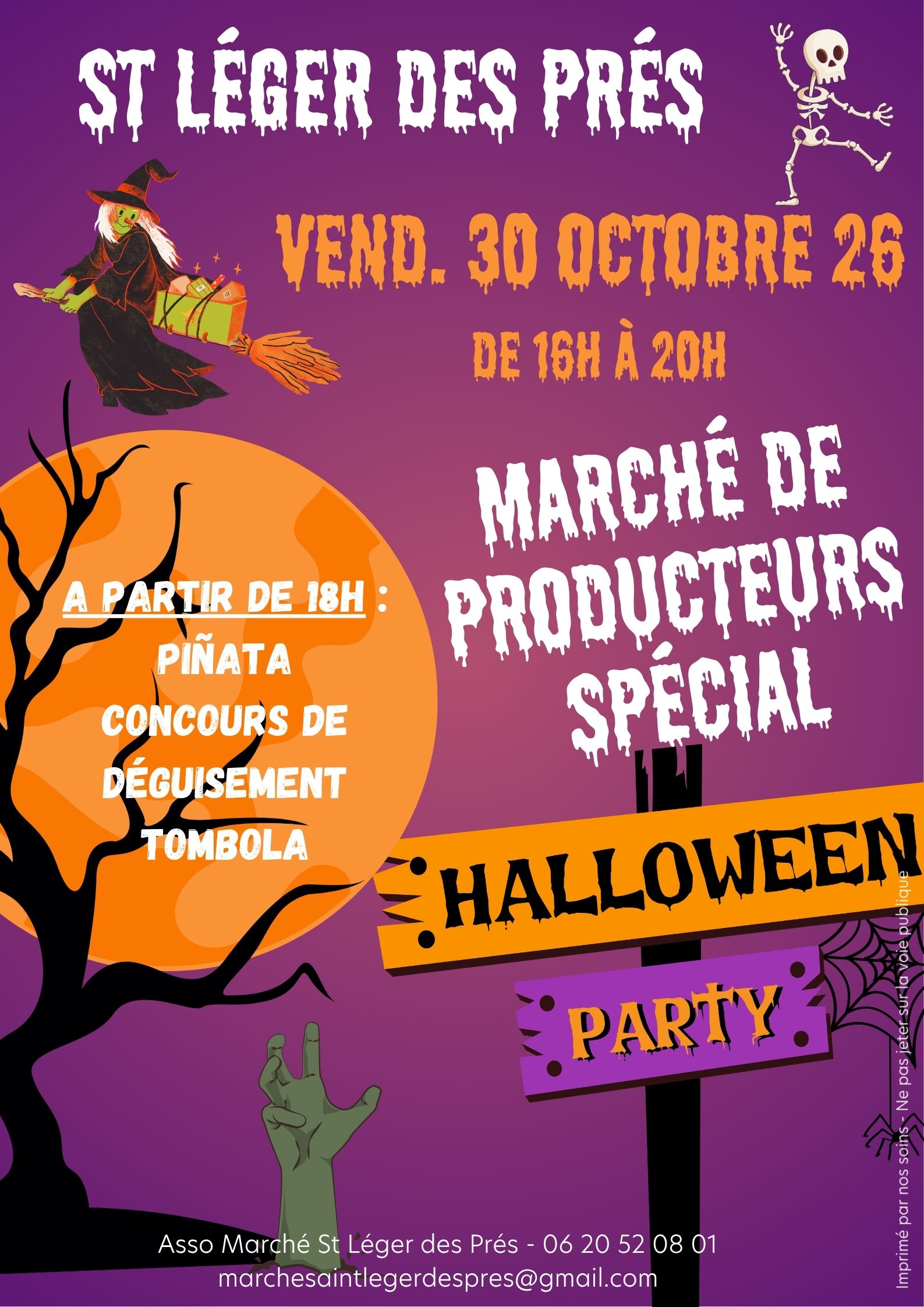 Marché d'Halloween