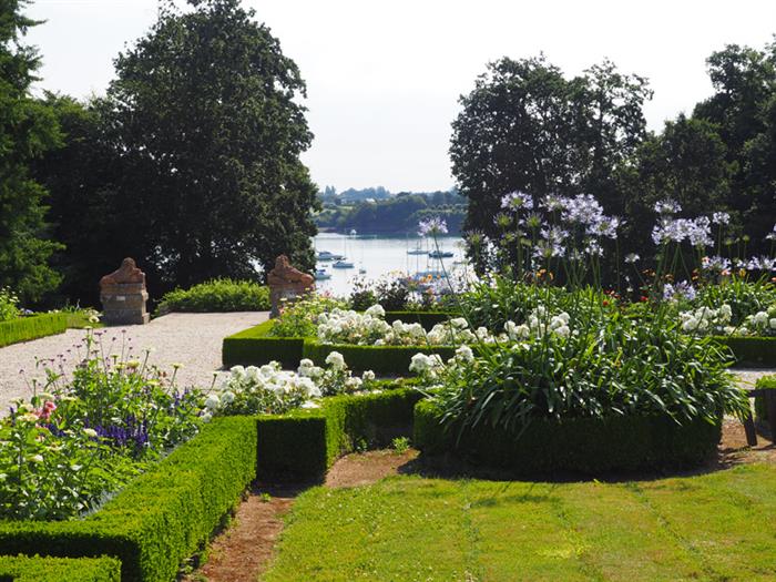 Jardins à la française avec vue sur Rance - Montmarin - Pleurtuit - © Guillaume de Ferrand - 2018
