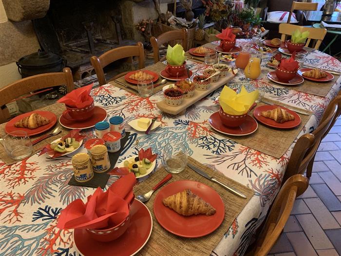Petit déjeuner  - ©Mme Vautier