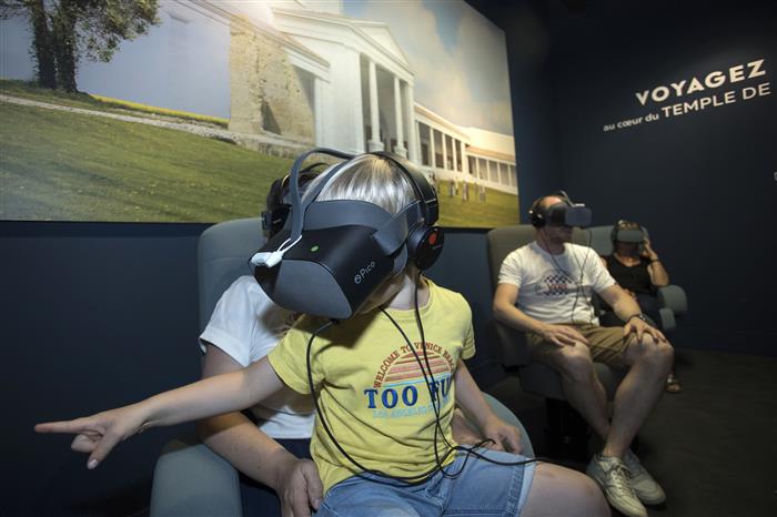 Réalité virtuelle Coriosolis - © P. Josselin