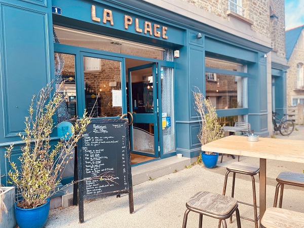 Restaurant La Plage Lancieux photo brochure - ©restaurantlaplage