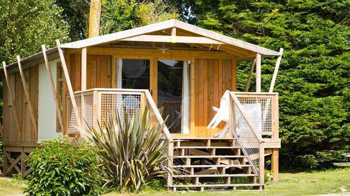 Saint-Lunaire-Camping-Longchamp-chalet - ©Camping Longchamp