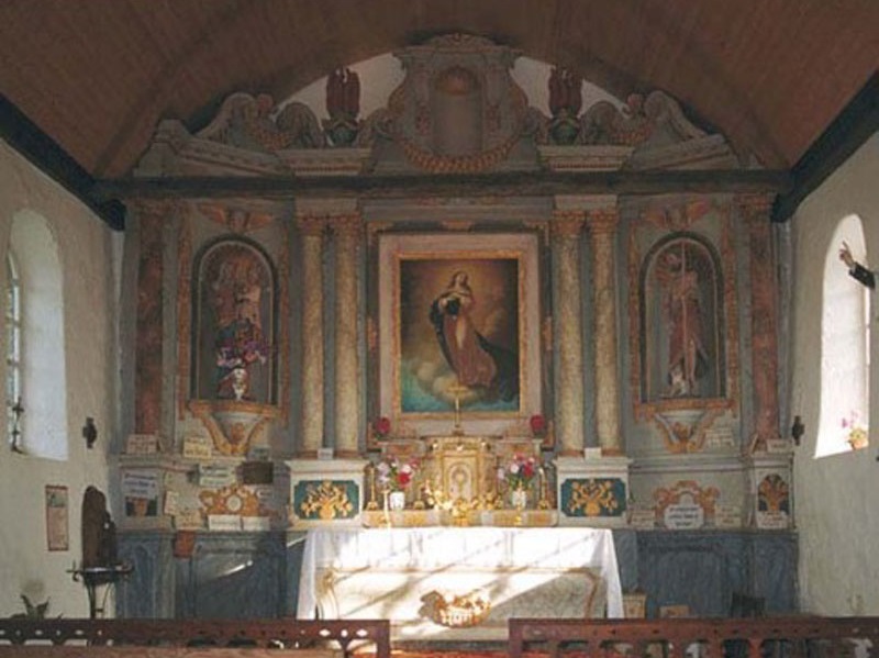 St Congard Retable chapelle de Quemper