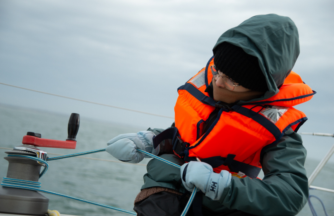 Stage-voile-manoeuvre-Brest-Bretagne-LOUP VOYAGE SAILING
