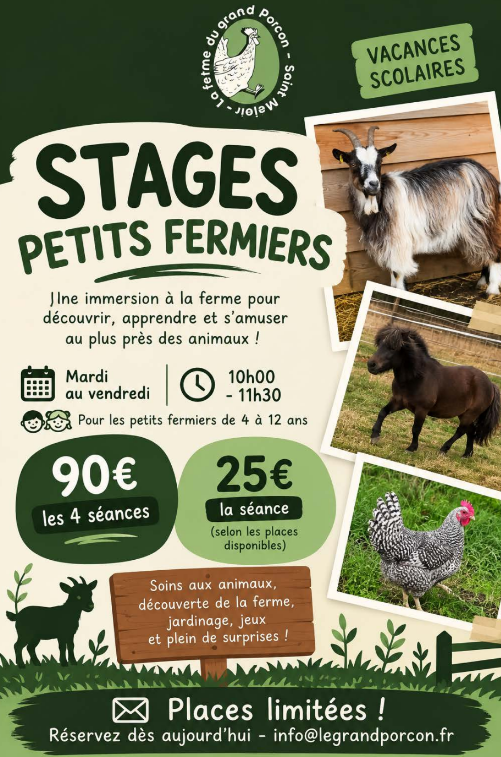 Stages petits fermiers