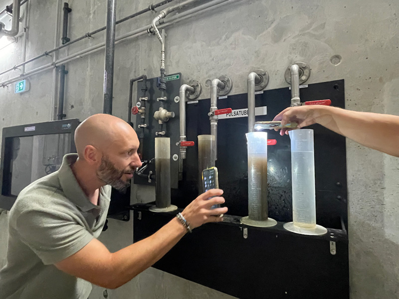 Visite d'entreprise : Eau du Pays de Fougères - Nouvelle usine de production d'eau potable