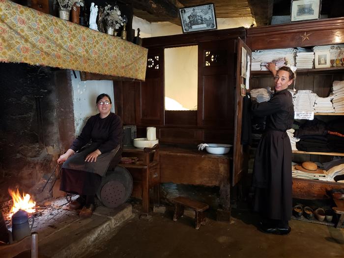 l'hôté, la maison des fermiers - ferme d'antan