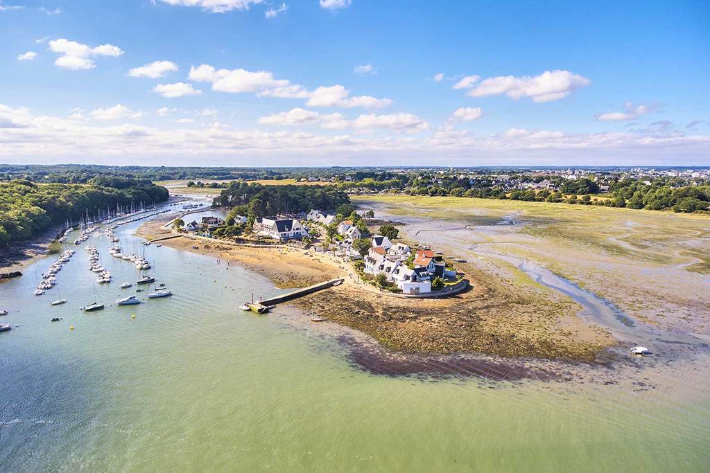 Plage de Conleau-Vannes-Golfe-du-Morbihan-Bretagne sud