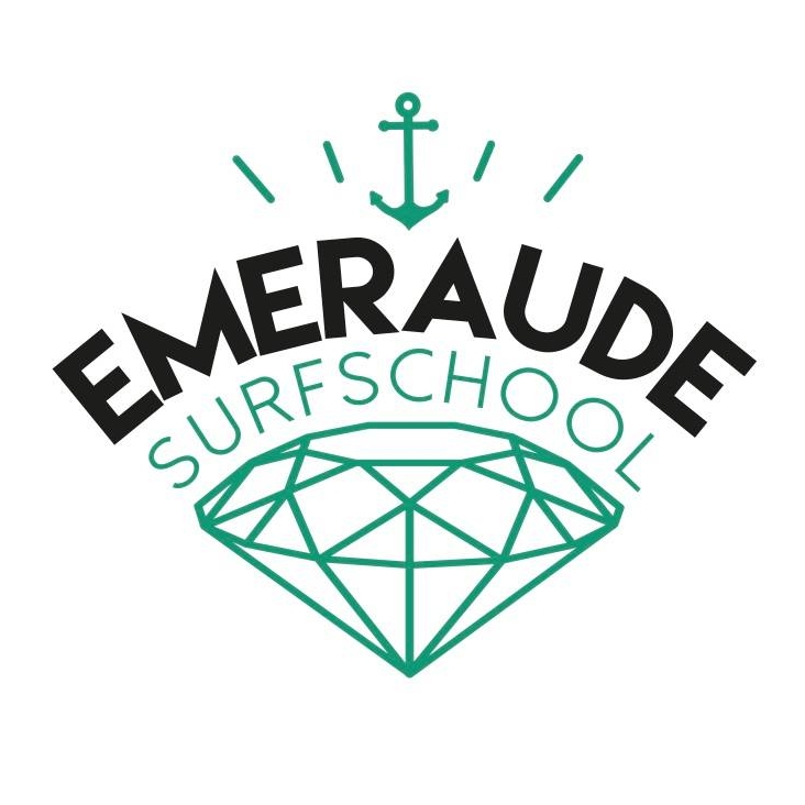 Émeraude Surf School Saint-Lunaire - Logo
