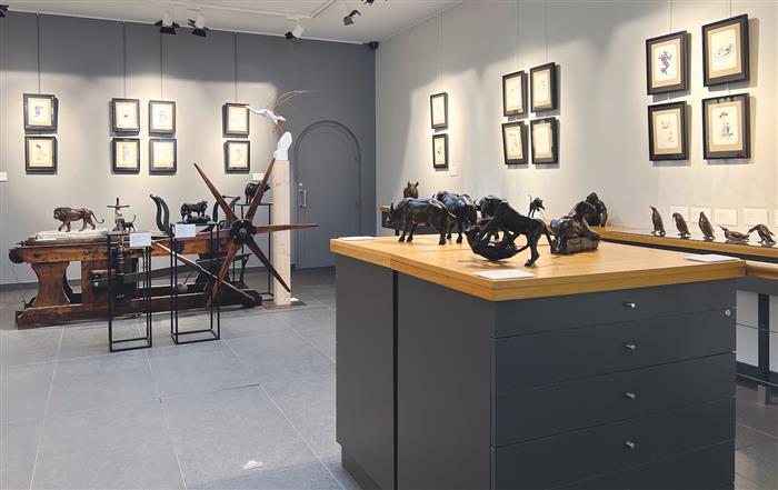 exposition-la-grande-parade-des-chats-damien-colcombet-leonor-fini-centre-cristel-editeur-art-saint-malo30 - 