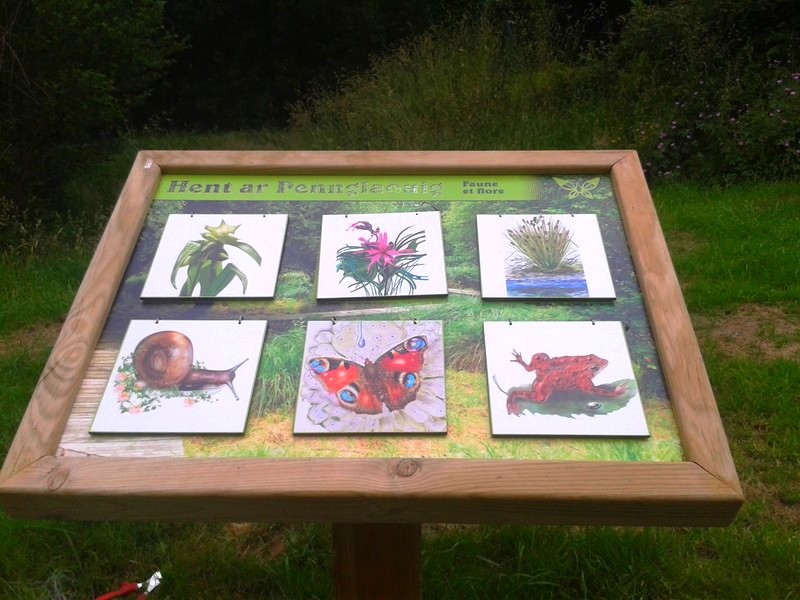 Panneau d'interprétation Panneau d'interprétation