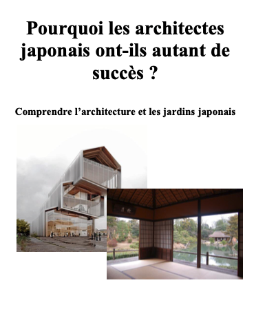 Les fondements de l'architecture japonaise : un succès international