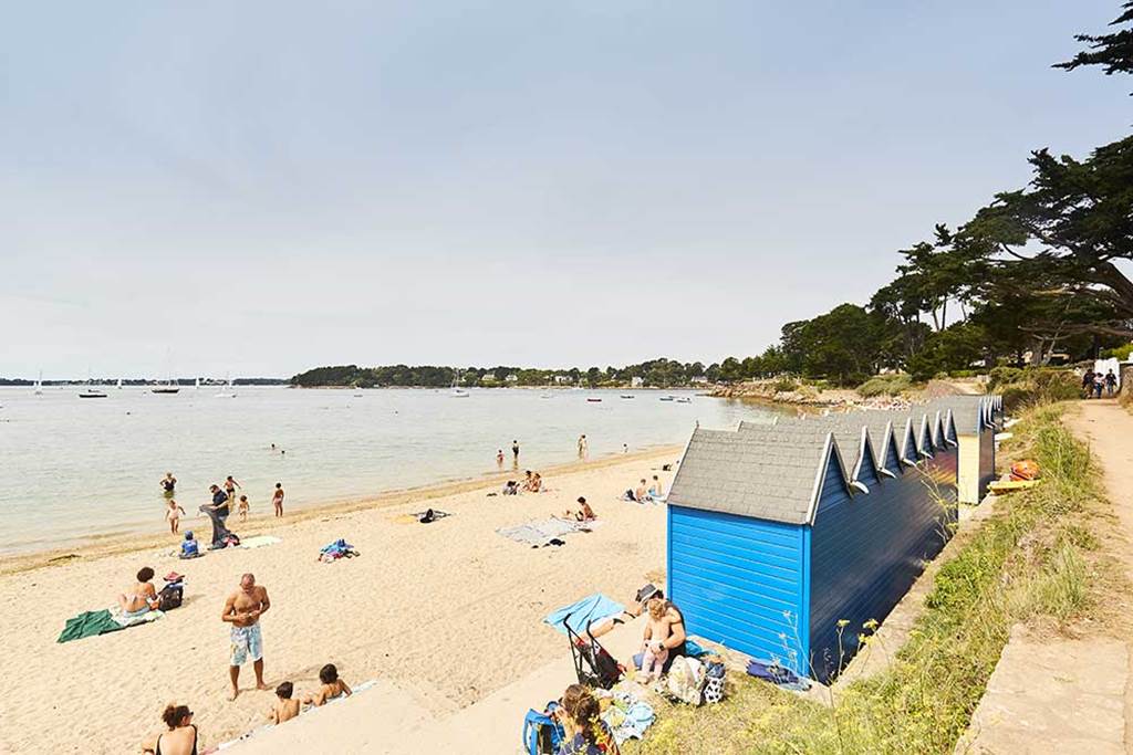 Grande Plage-Ile aux Moines-Golfe-du-Morbihan-Bretagne sud