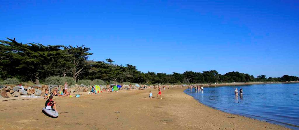 Plage de Locmiquel-Larmor Baden-Golfe-du-Morbihan-Bretagne sud