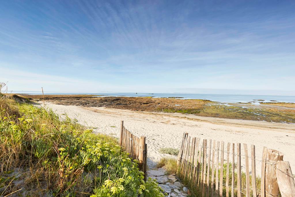 Plage de Port Maria à Saint-Gildas de Rhuys - Presqu'île de Rhuys - Morbihan