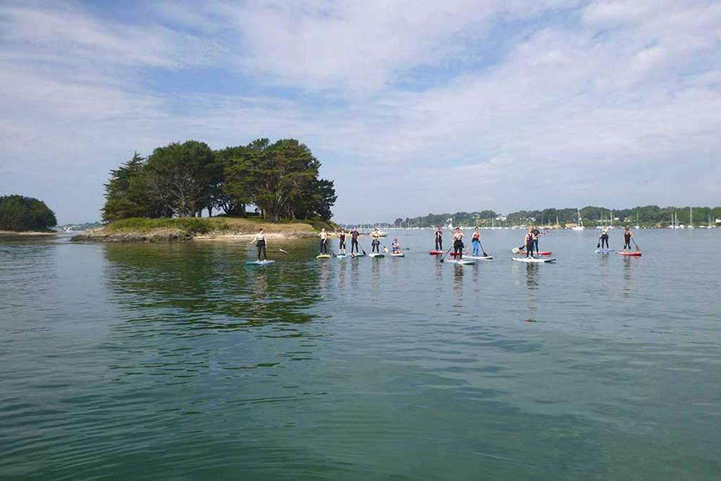 Découvrir le Golfe en paddle