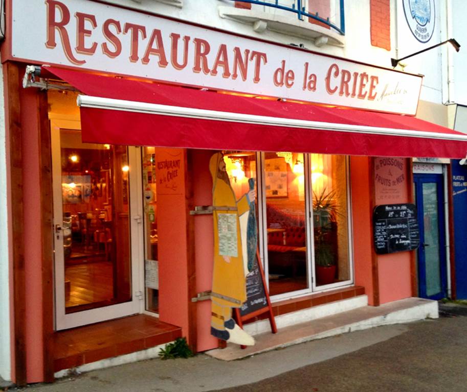 Restaurant la Criée-QUiberon-Morbihan-Bretagne Sud